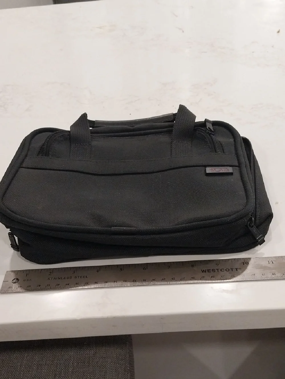 TUMI Black Men's Travel Organizer Bag...Probably NEW